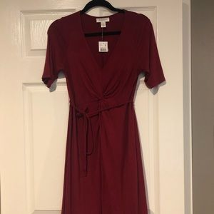 Maternity dress, brand new never worn! Scarlet red